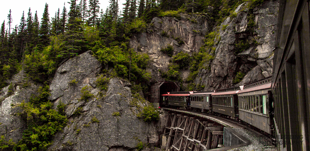 Landscape Photography White Pass Yukon Train