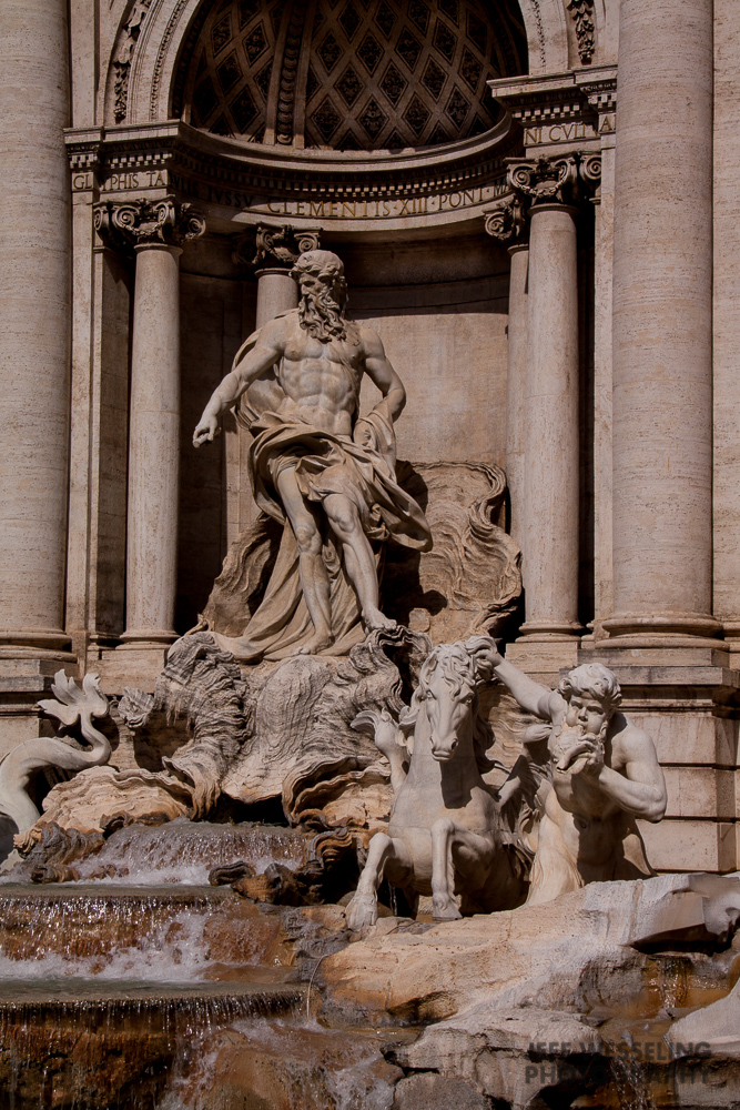 Travel Photography Rome Trevi Fountian