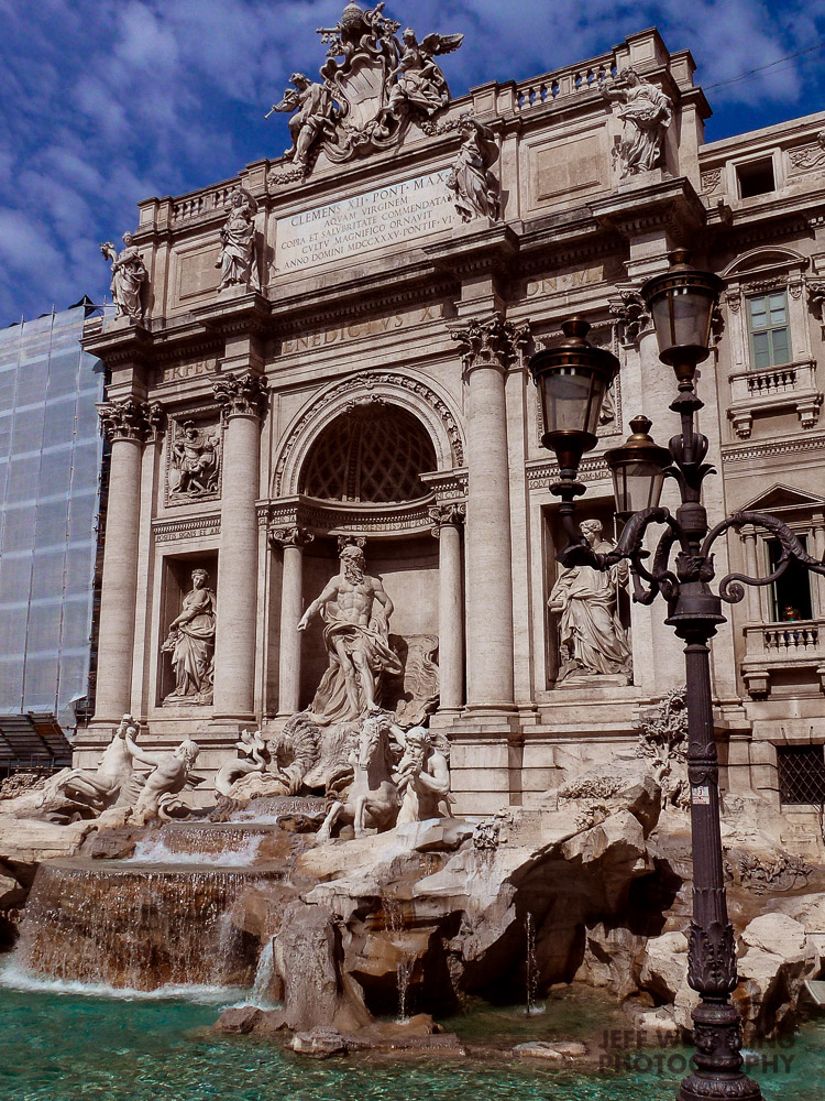 Travel Photography Rome Trevi Fountian